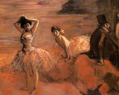 Interlude By Jean Louis Forain  By Jean Louis Forain