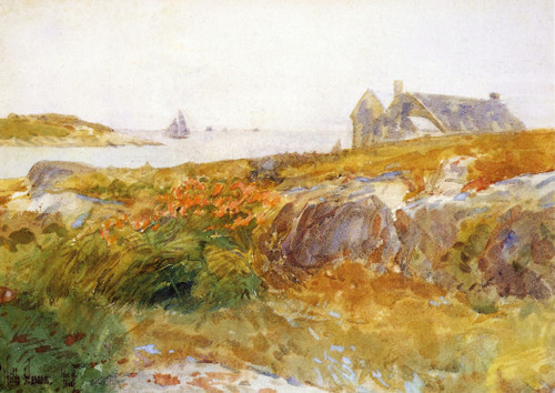 Isles Of Shoals 4 By Frederick Childe Hassam  By Frederick Childe Hassam