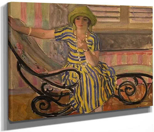 La Cigarette By Henri Lebasque By Henri Lebasque