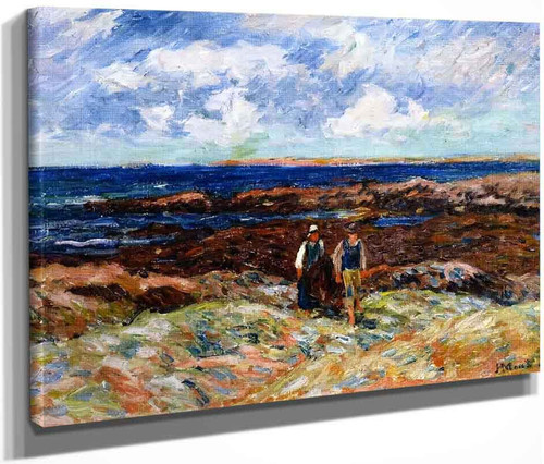 La Pointe De Beg Er Morz By Henri Moret By Henri Moret