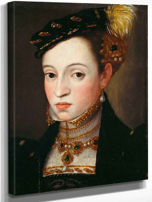 Archduchess Magdalena Of Austria By Giuseppe Arcimboldo