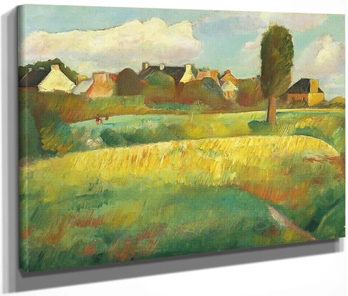 Landscape In Brittany By Boris Grigoriev