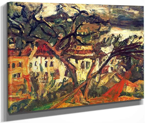 Landscape Of The South Of France By Chaim Soutine