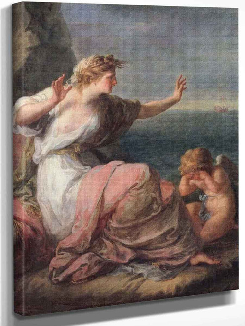 Ariadne Left On The Island Of Naxos By Angelica Kauffmann By Angelica Kauffmann