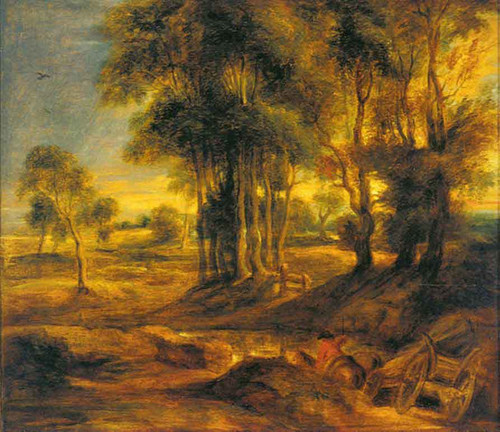Landscape With The Carriage At The Sunset By Peter Paul Rubens By Peter Paul Rubens Landscape With The Carriage At The Sunset By Peter Paul Rubens By Peter Paul Rubens