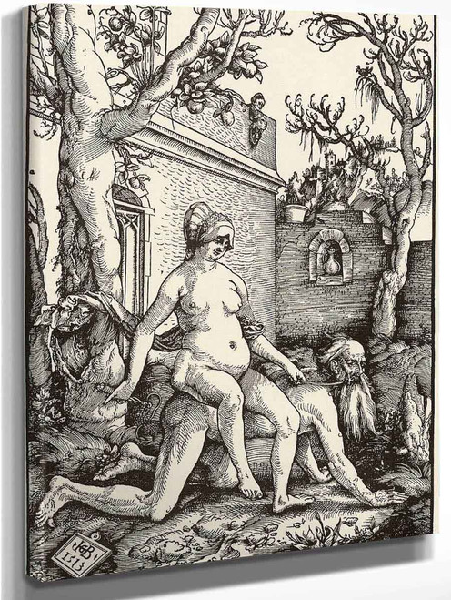 Aristotle And Phyllis By Hans Baldung Grien By Hans Baldung Grien