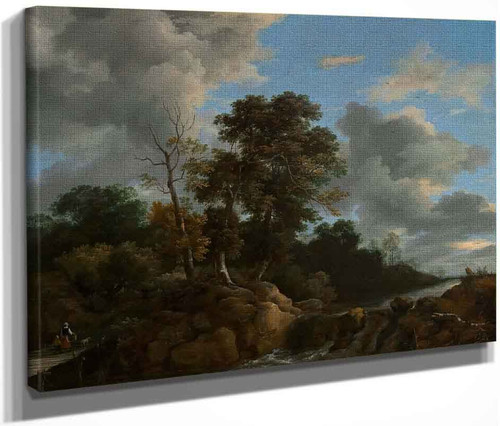 Landscape By Jacob Van Ruisdael