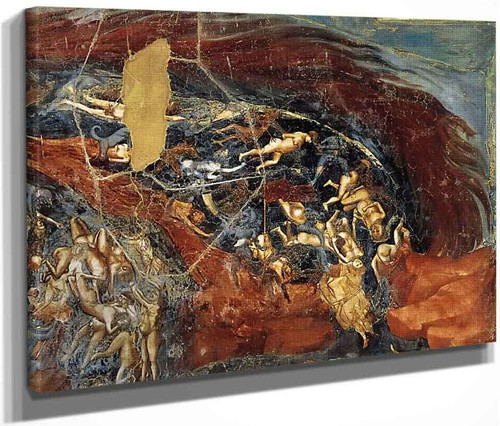 Last Judgment (Detail 13) By Giotto Di Bondone(Italian, 1267 1337) By Giotto Di Bondone(Italian, 1267 1337)