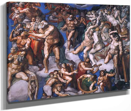 Last Judgment  By Michelangelo Buonarroti By Michelangelo Buonarroti