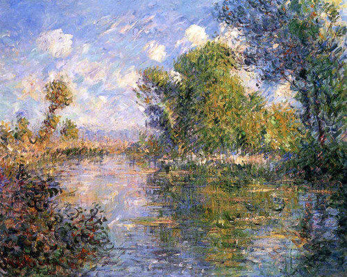 Le Bras Du Parc En Automne, Eure By Gustave Loiseau By Gustave Loiseau