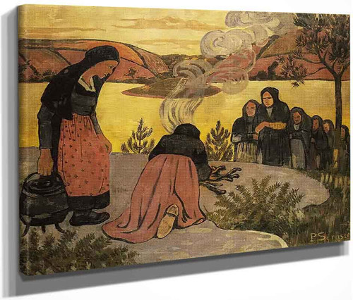 Le Feu Dehors By Paul Serusier