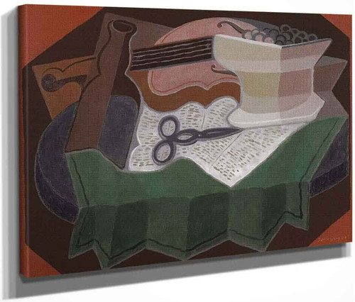 Les Ciseaux By Juan Gris