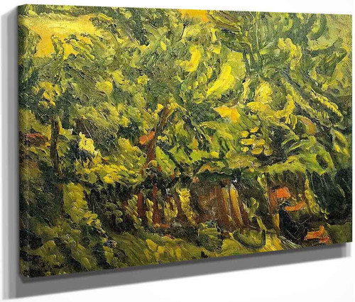 Little Girl In A Meadow By Chaim Soutine