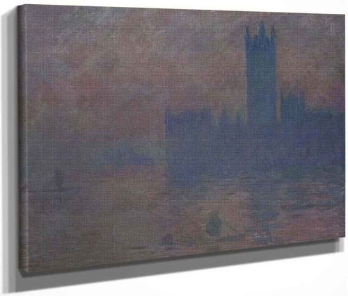 Londres Le Parlement By Claude Oscar Monet