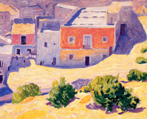 Looking Into Town, Alicante By Edwin Ambrose Webster Looking Into Town, Alicante By Edwin Ambrose Webster