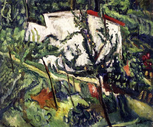 Maison De Clamart By Chaim Soutine