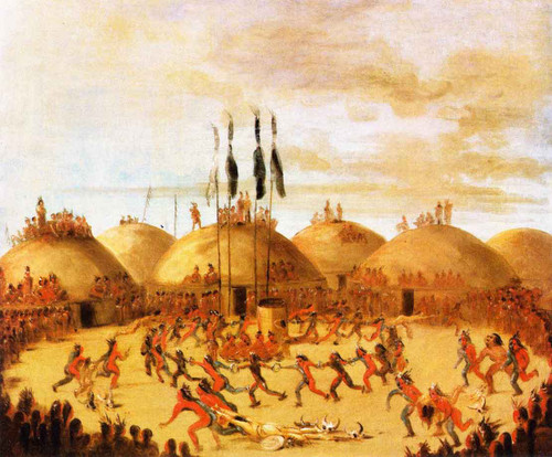 Mandan Dance By George Catlin By George Catlin