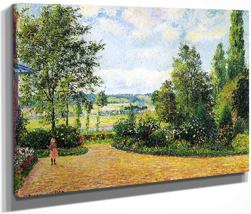 Mirbeau's Garden, The Terrace By Camille Pissarro By Camille Pissarro