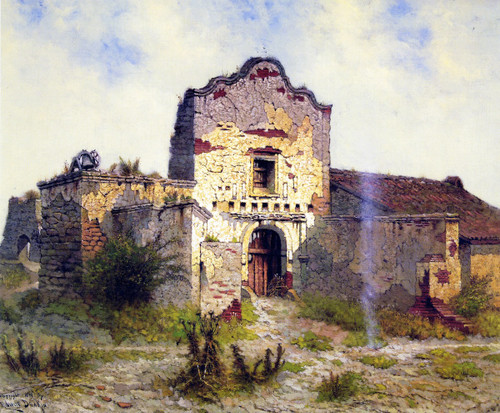 Mission San Diego De Alcala By Edwin Deakin By Edwin Deakin