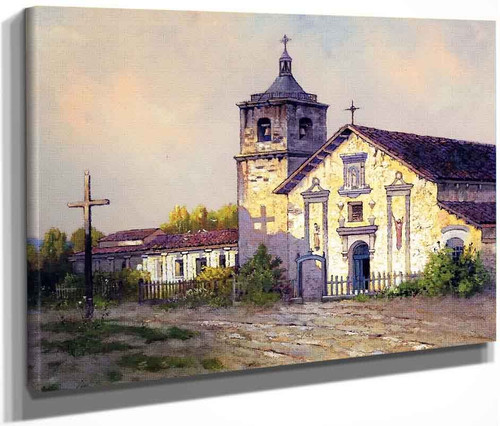 Mission Santa Clara De Asis By Edwin Deakin By Edwin Deakin