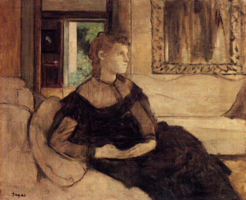 Mme Theodore Gobillard, Nee Yves Morisot By Edgar Degas By Edgar Degas Mme Theodore Gobillard, Nee Yves Morisot By Edgar Degas By Edgar Degas