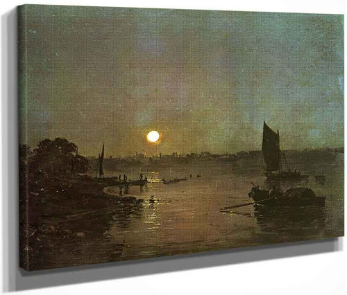 Moonlight, A Study At Millbank By Joseph Mallord William Turner