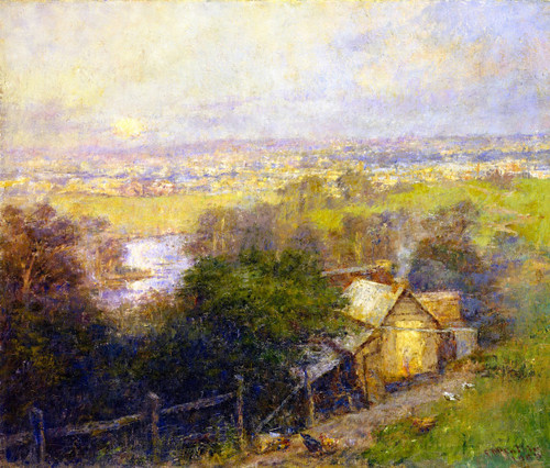 Moonrise By Frederick Mccubbin