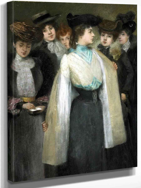 At The Couturier By Pierre Carrier Belleuse By Pierre Carrier Belleuse