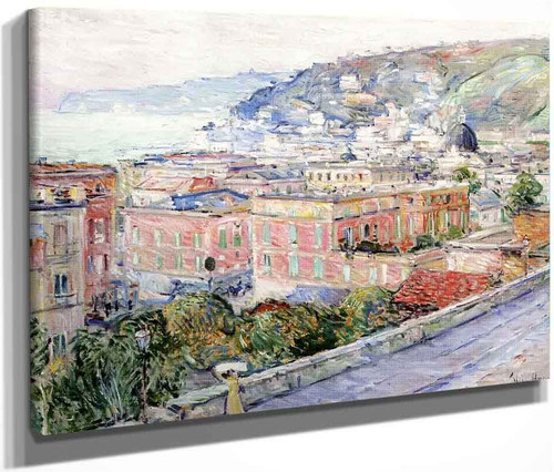 Naples By Frederick Childe Hassam  By Frederick Childe Hassam