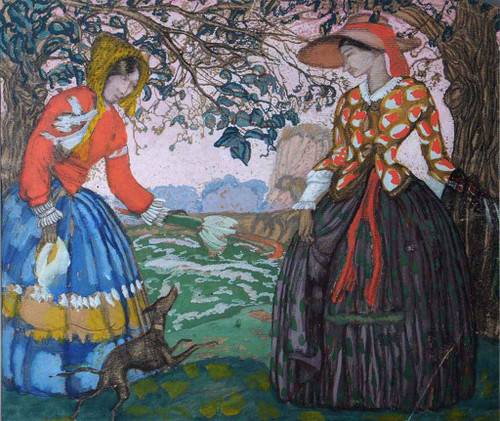 Neighbors By Boris Grigoriev