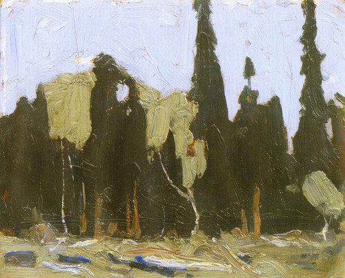 Nocturne Forest Spires By Tom Thomson(Canadian, 1877 1917)