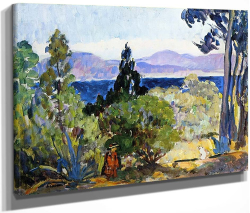 Noon Landscape By Henri Lebasque By Henri Lebasque