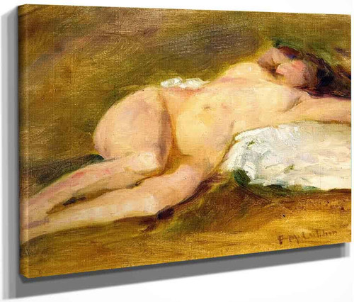 Nude Study By Frederick Mccubbin