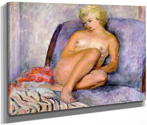 Nude Woman By Henri Lebasque By Henri Lebasque