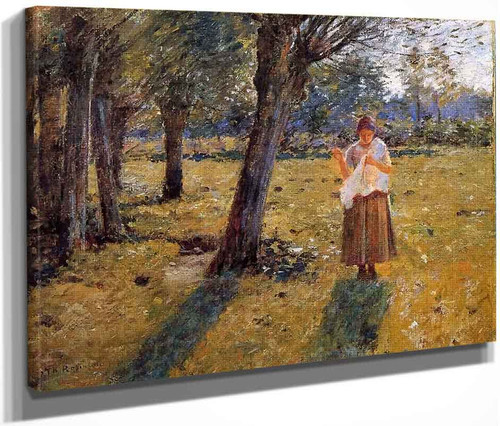 October Sunlight By Theodore Robinson