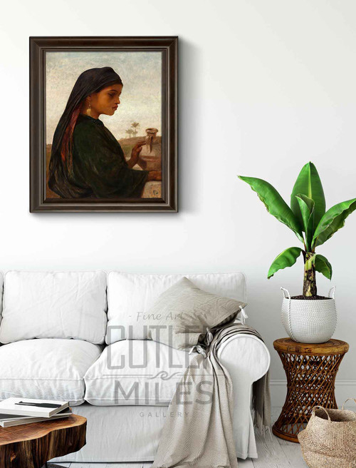 At The Well By Frederick Goodall