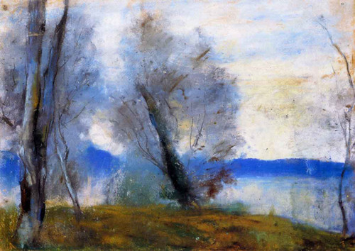 On Lake Garda By Lesser Ury