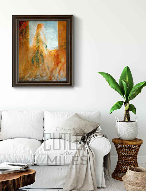 At The Window By Ambrose Mcevoy