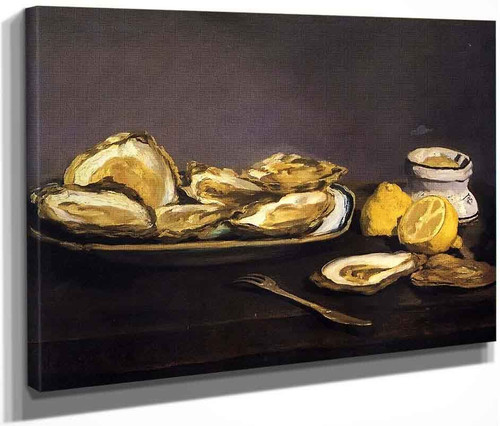 Oysters By Edouard Manet By Edouard Manet