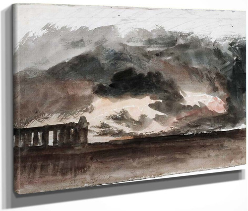 Paestum By Joseph Mallord William Turner