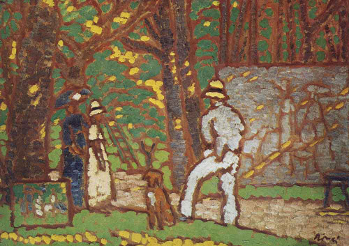 Painter In The Garden By Jozsef Rippl Ronai By Jozsef Rippl Ronai