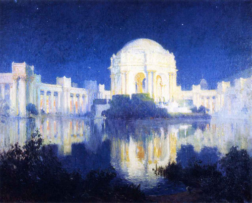 Palace Of Fine Arts, San Francisco By Colin Campbell Cooper By Colin Campbell Cooper