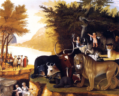 Peaceable Kingdom33 By Edward Hicks