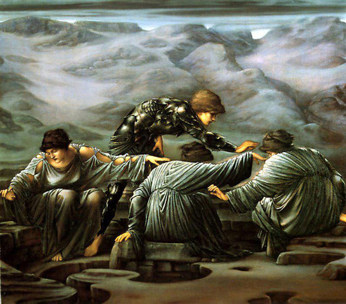 Perseus And The Graiae By Sir Edward Burne Jones By Sir Edward Burne Jones