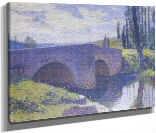 Pont Saint Medard At Midday By Henri Martin By Henri Martin