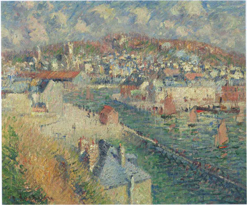 Port Of Fecamp 2 By Gustave Loiseau By Gustave Loiseau