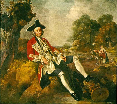 Portrait Of A Gentleman By Thomas Gainsborough  By Thomas Gainsborough