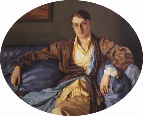 Portrait Of M. Lukyanov By Konstantin Somov