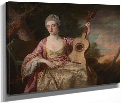 Portrait Of Maria Walpole, Countess Waldegrave By Francis Cotes, R.A. By Francis Cotes, R.A.