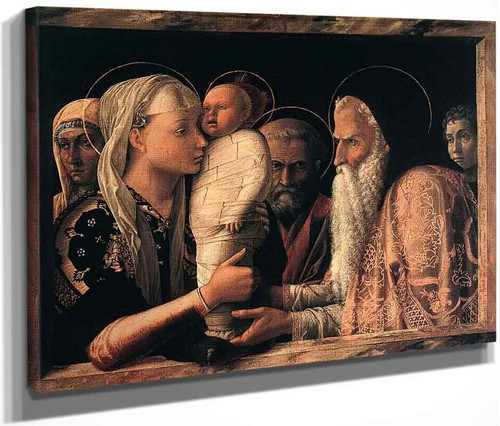 Presentation At The Temple By Andrea Mantegna